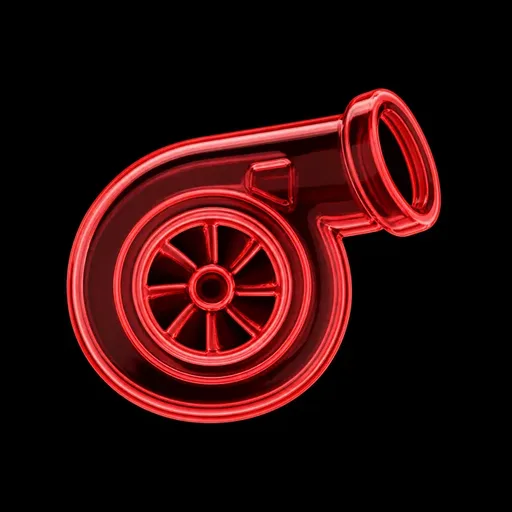 Naprawa turbosprężarki - ikona usługi 3D